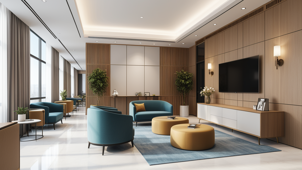 商業(yè)廣場/辦公樓上海長寧裝修工程設(shè)計實景圖